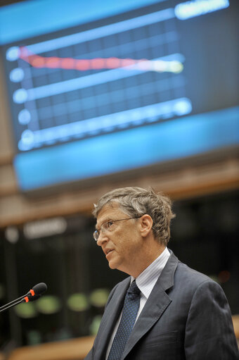 DEVE committee discussion with Bill Gates on the impact of effective aid.