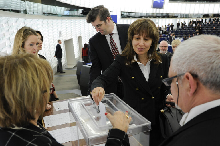 Foto 16: Elections of the Vice Presidents of European Parliament - 3rd Ballot