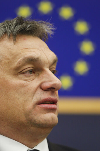 Press conference with Viktor ORBAN