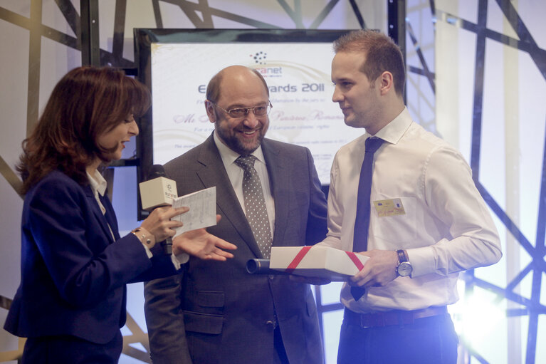 Fotografi 5: Ceremony to celebrate the Euranet Awards