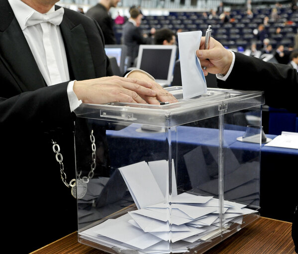 Foto 9: Elections of the Vice Presidents of European Parliament - 3rd Ballot