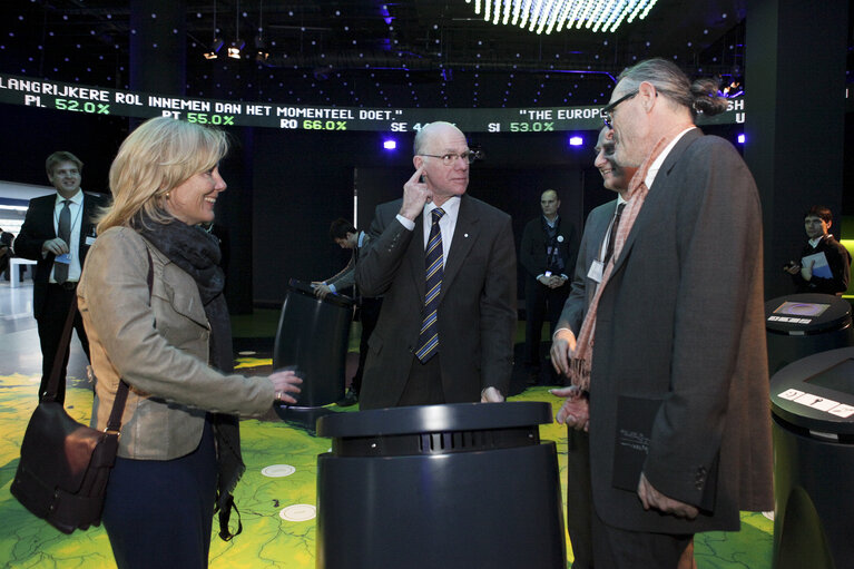 Fotografija 7: Bundestag President Norbert LAMMERT visits the Parlamentarium