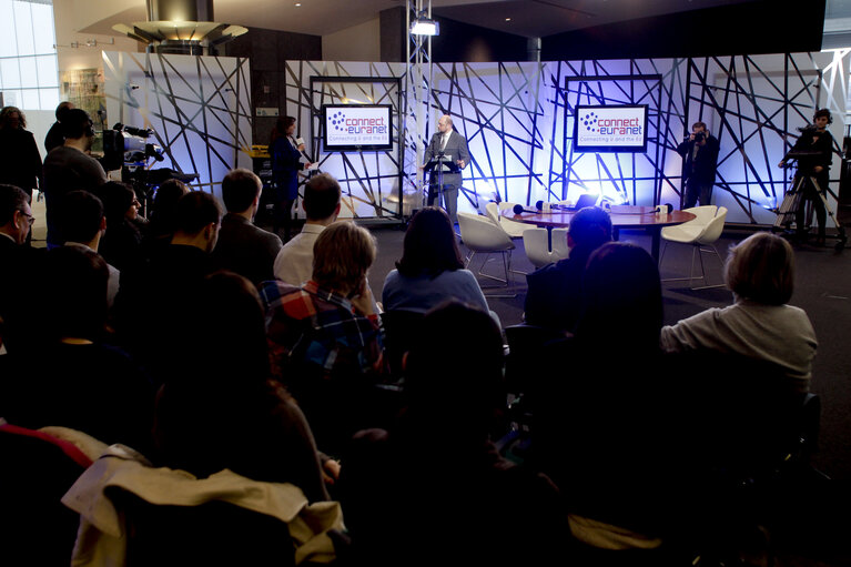 Fotografi 11: Ceremony to celebrate the Euranet Awards