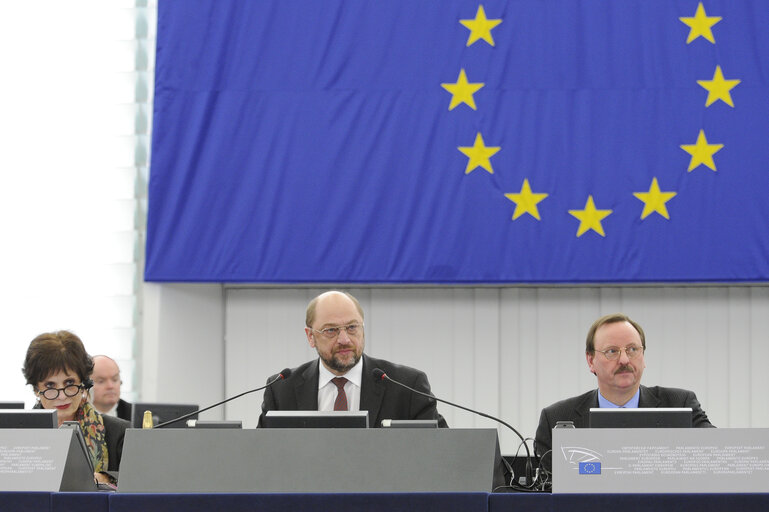 Plenary Session in Strasbourg - Week 7 - 2012