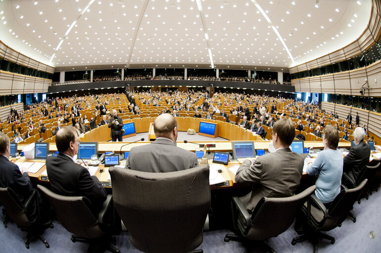 Fotogrāfija 20: Plenary Session in Brussels - Week 5 - 2012