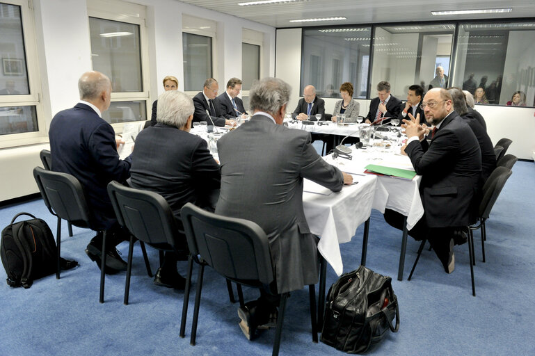 Suriet 2: EP President prepares European Council with European Socialists Prime Ministers and Deputy Prime Ministers.