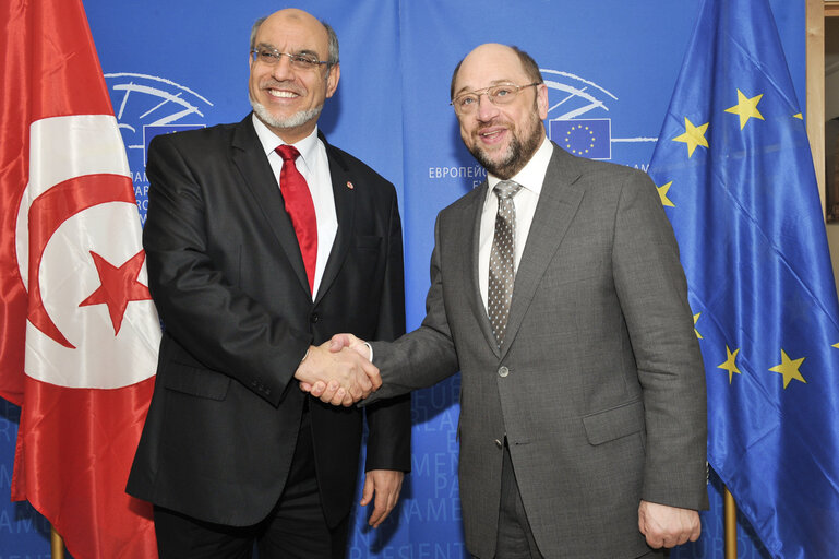 Fotografia 15: EP President meets with Prime Minister of Tunisia.