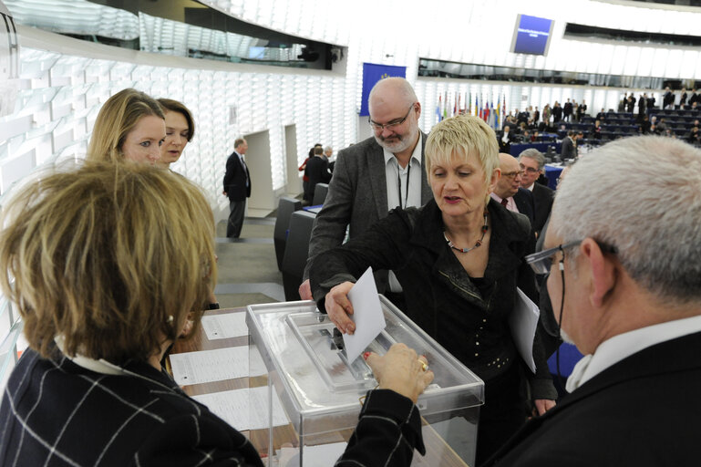 Foto 17: Elections of the Vice Presidents of European Parliament - 3rd Ballot