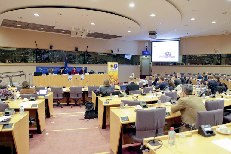 Foto 3: Conference Vulnerable Arctic.  The realities of oil gas drillíng in the high north.