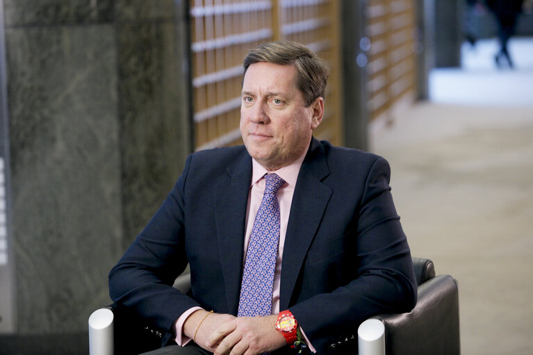 Fotografie 9: Interview of Committee chairman Gabriel MATO ADROVER