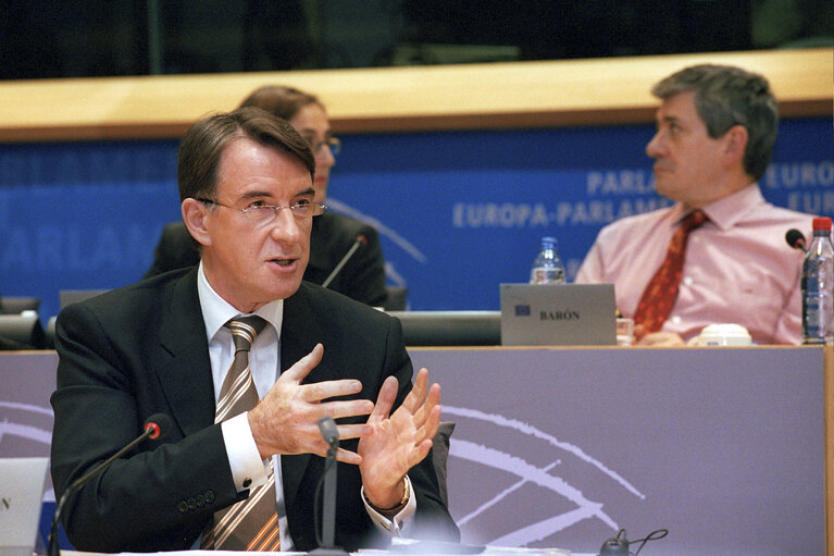 Fotografija 32: Hearing of European Commissioner in charge of Trade