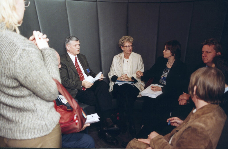 Karin RIIS JORGENSEN at the EP in Strasbourg.