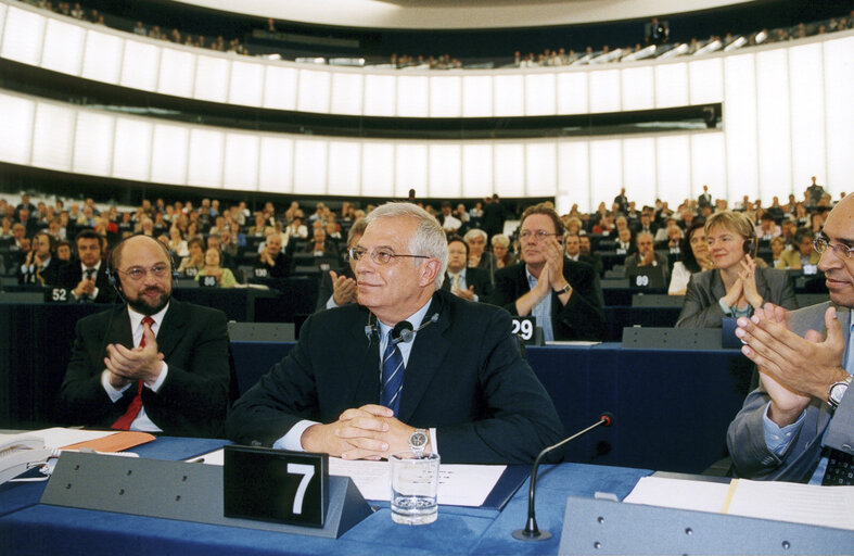 Suriet 24: Elections of the EP President during the plenary session in Strasbourg.