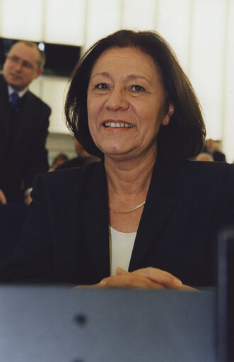 Φωτογραφία 2: Ewa KLAMT at the EP in Strasbourg.