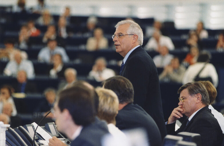 Suriet 20: Elections of the EP President during the plenary session in Strasbourg.