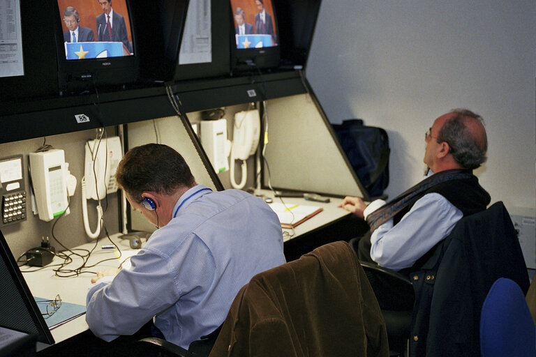 Audiovisual service and media at the EP.