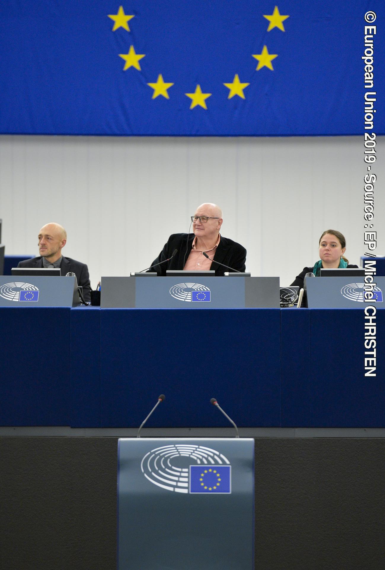 Fotografia 7: Ioan Mircea PASCU in the EP in Strasbourg