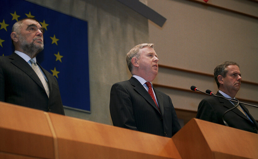 Fotografia 24: Visit of the President of Croatia to the EP.