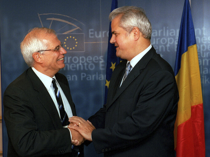 Fotogrāfija 6: EP President meets with Romanian Prime Minister