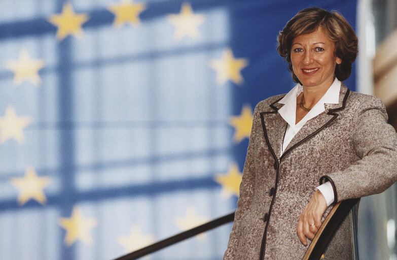 Jacqueline ROUSSEAUX at the EP in Strasbourg.