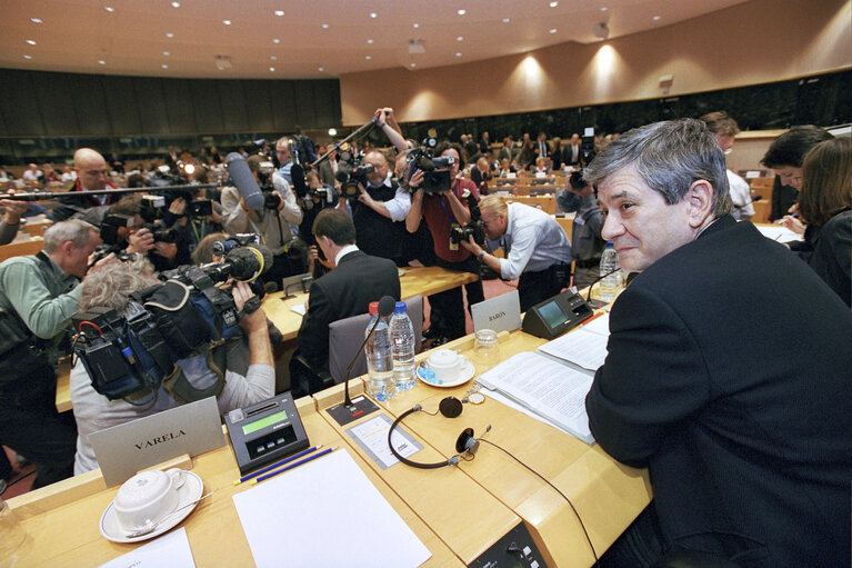 Fotografija 22: Hearing of European Commissioner in charge of Trade