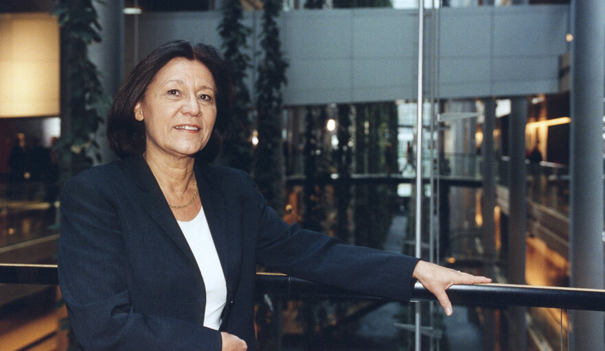 Φωτογραφία 5: Ewa KLAMT at the EP in Strasbourg.