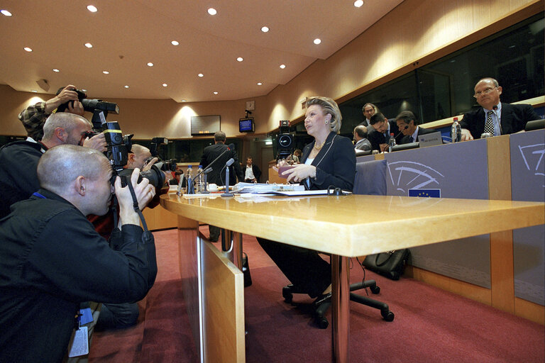 Fotografija 20: Hearing of the Commissioner Designate for media and information society.