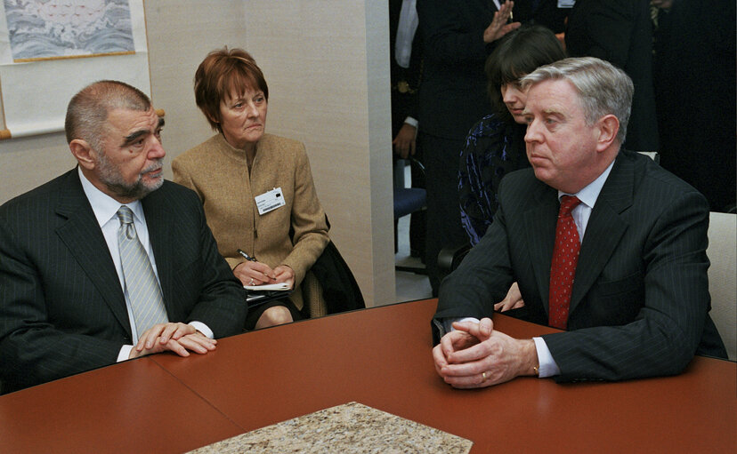 Visit of the President of Croatia to the EP.