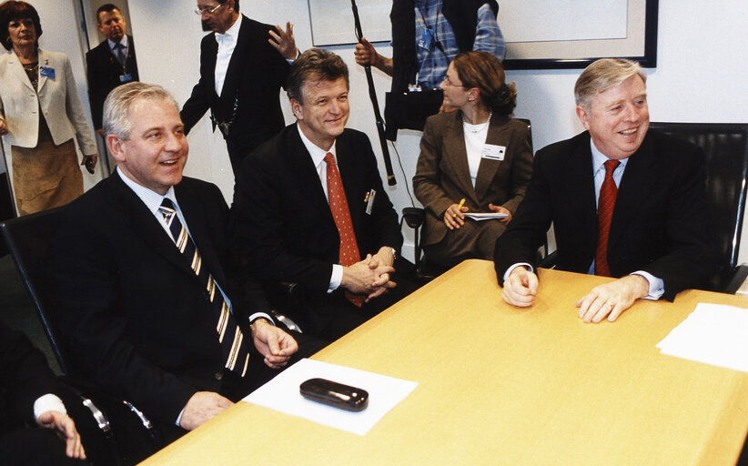 Fotografie 3: EP President meets with the Prime Minister of Croatia.