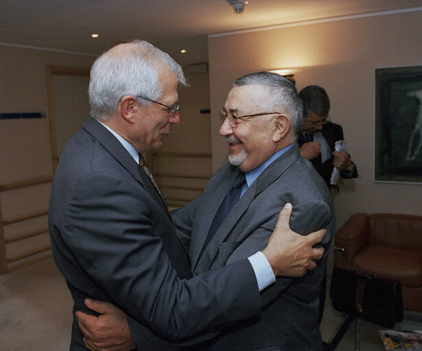 Foto 3: EP President meets with the President of the Parliament of Morocco