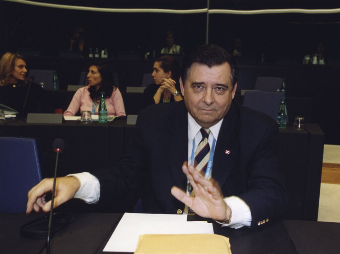 MEP during a meeting