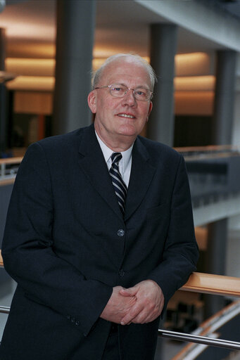 Jan MULDER at the EP in Brussels.