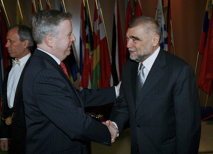 Visit of the President of Croatia to the EP.