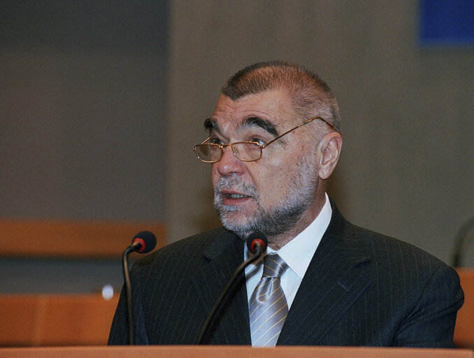 Fotografia 1: Visit of the President of Croatia to the EP.