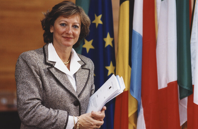 Снимка 4: Jacqueline ROUSSEAUX at the EP in Strasbourg.