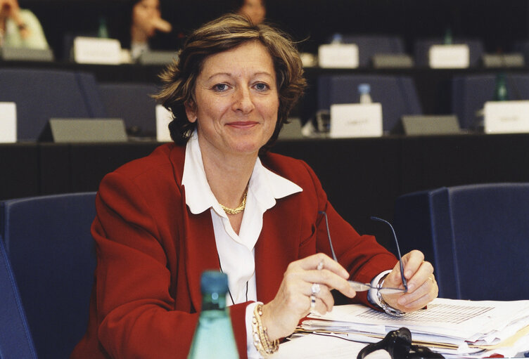 Fotografija 5: Jacqueline ROUSSEAUX at the EP in Strasbourg.