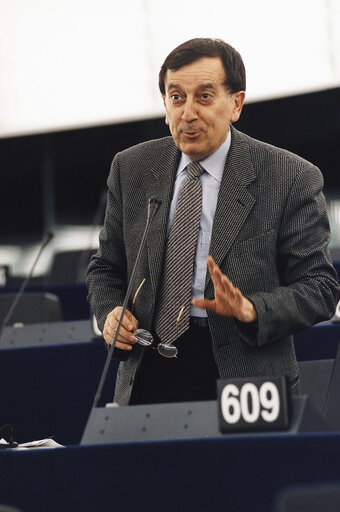 Zdjęcie 5: Jean-Claude MARTINEZ in plenary session in Strasbourg.