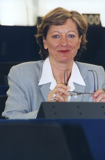 Fotografija 6: Jacqueline ROUSSEAUX at the EP in Strasbourg.