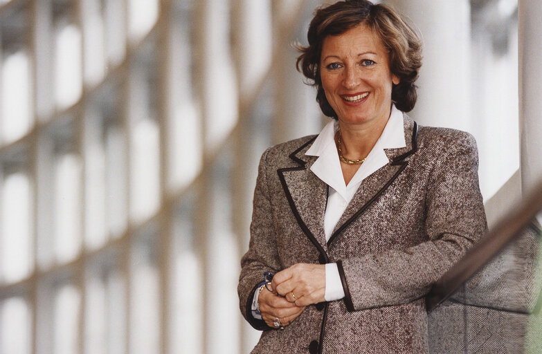 Jacqueline ROUSSEAUX at the EP in Strasbourg.