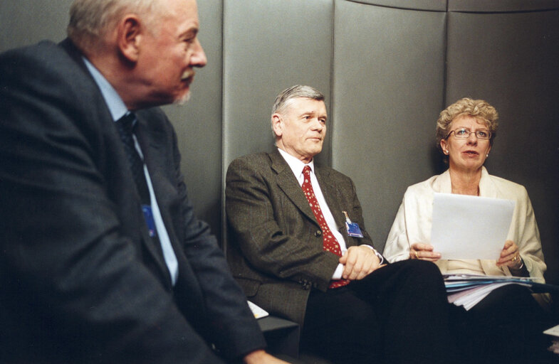 Karin RIIS JORGENSEN at the EP in Strasbourg.