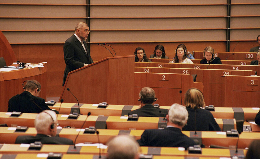 Fotografia 14: Visit of the President of Croatia to the EP.