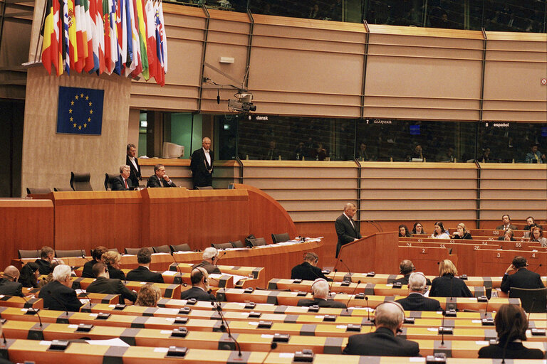 Visit of the President of Croatia to the EP.