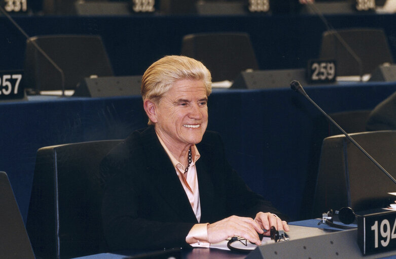 Fotografia 7: Colette FLESCH at the EP in Strasbourg.