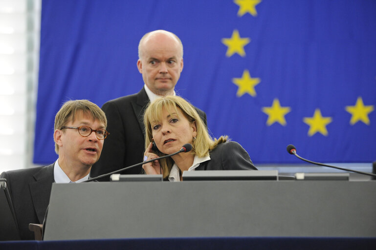 Fotogrāfija 3: Plenary Session in Strasbourg - Week 16 - 2012