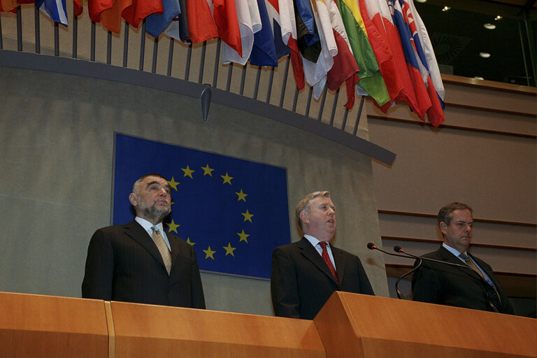 Fotografia 5: Visit of the President of Croatia to the EP.