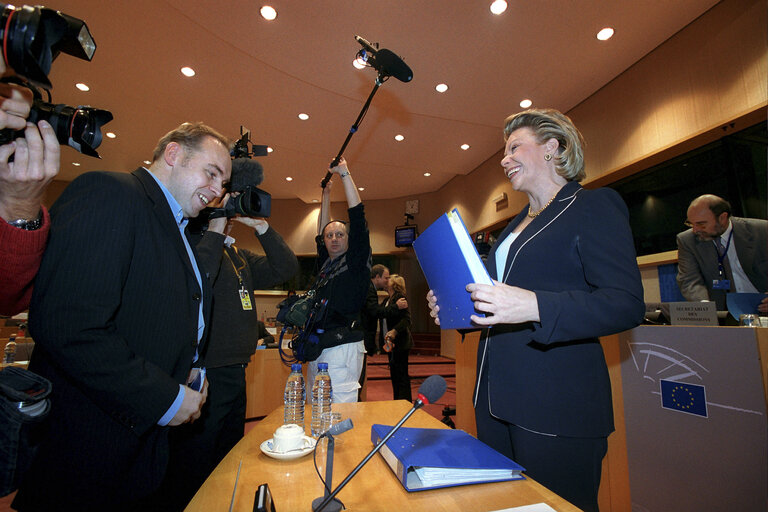 Fotografija 18: Hearing of the Commissioner Designate for media and information society.