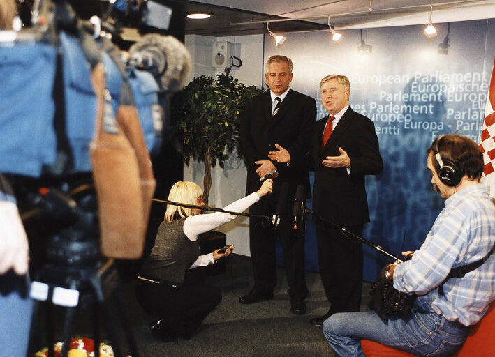 Fotografie 5: EP President meets with the Prime Minister of Croatia.