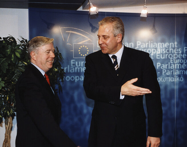 Fotografie 6: EP President meets with the Prime Minister of Croatia.