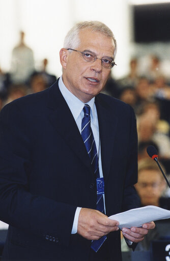 Fotografie 6: Elections of the EP President during the plenary session in Strasbourg.