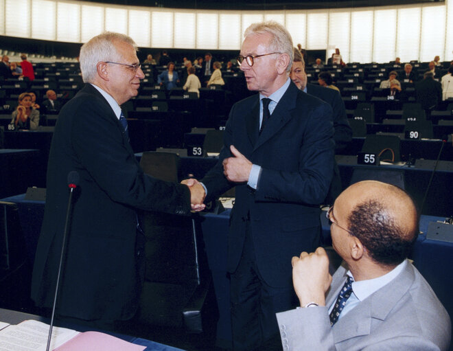 Fotografie 5: Elections of the EP President during the plenary session in Strasbourg.